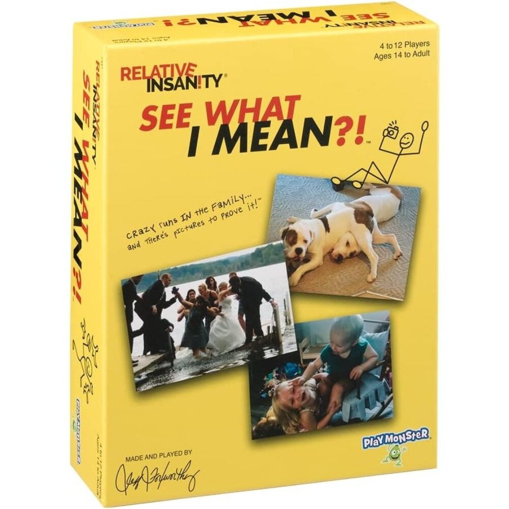 Relative Insanity See What I Mean - Hilarious Party Game - from  Jeff Foxworthy
